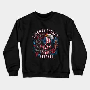 Liberty Legacy Skull & Snake with Eagle Crewneck Sweatshirt